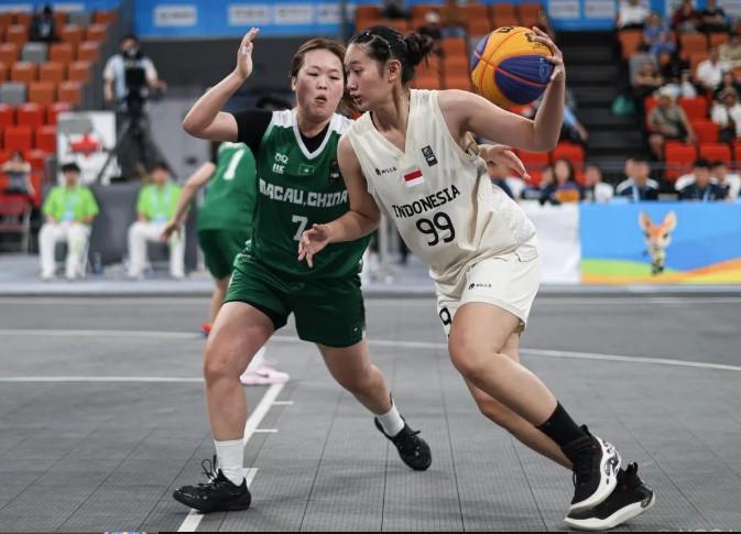 Timnas Basket 3x3 Putri Indonesia Tampil Solid dan Lolos 16 Besar Asian Beach Games 2026
