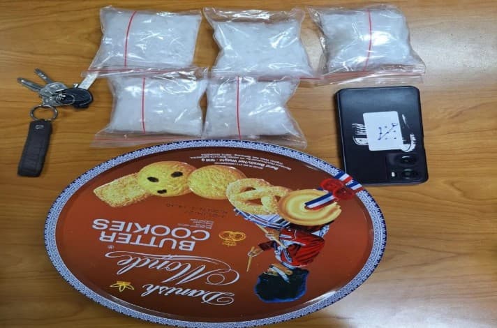Polres Jakpus Ringkus Kurir Sabu dengan Barang Bukti Setengah Kilogram di Pasar Rebo