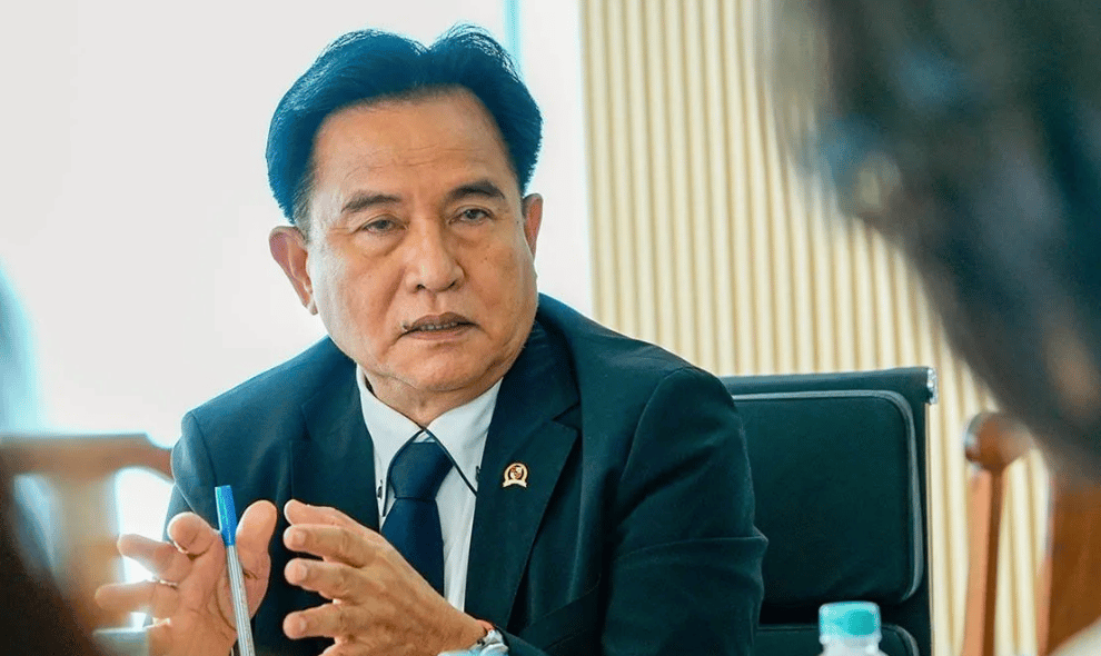 KPK Tetapkan Lima Tersangka Korupsi Dana BNPB, Yusril Tegaskan Pemerintah Tak Akan Intervensi Proses Hukum