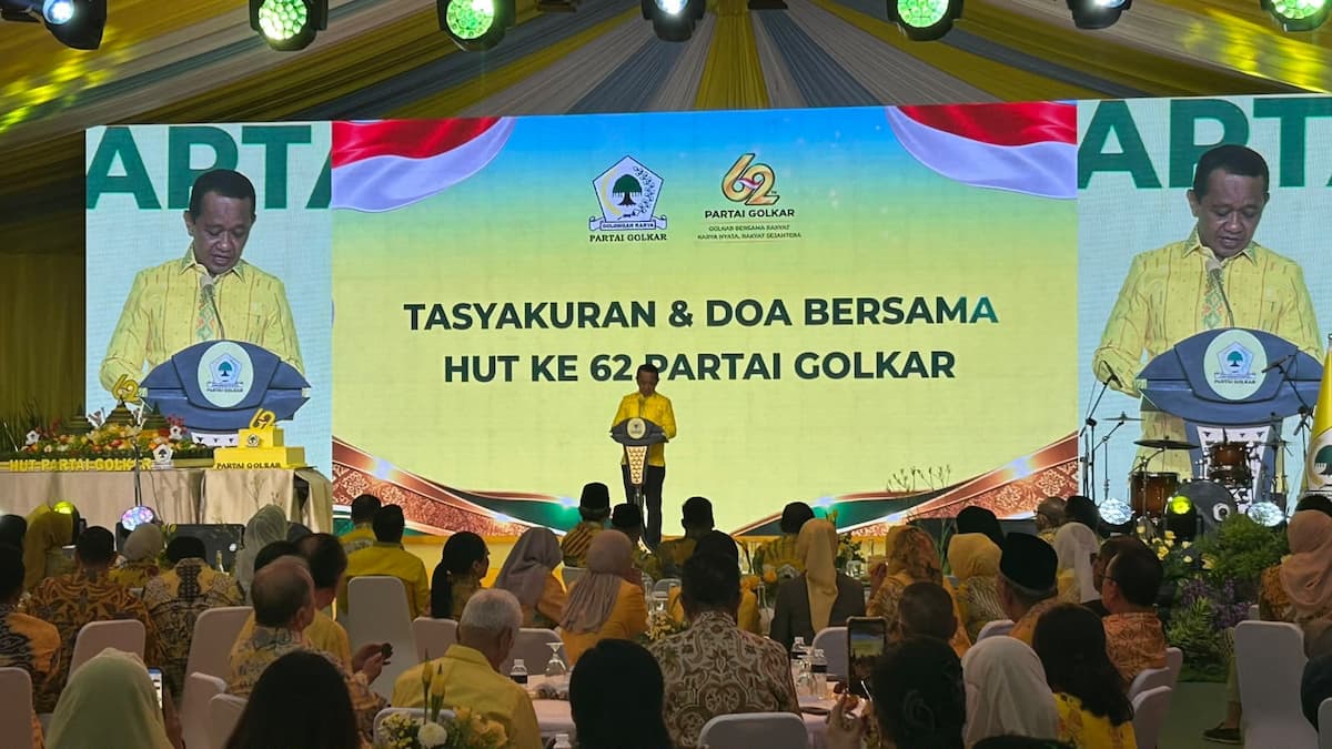 Ketum Bahlil Dorong DPD Golkar Perkuat Sembako Murah