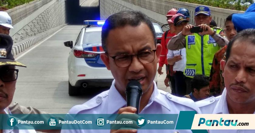 Anies Polisikan Pelaku Vandalisme Underpass di Jakarta