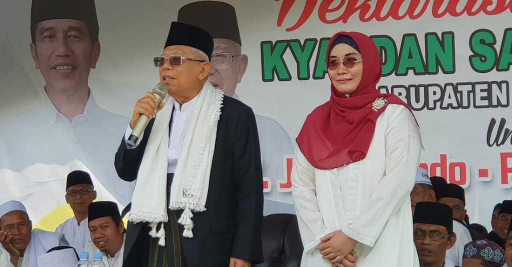 Safari ke Pangandaran, Ma'ruf Amin Curhat Banyak Diterpa Hoax