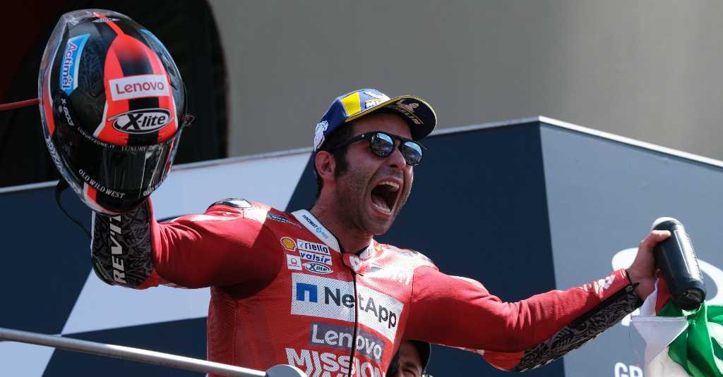 Danilo Petrucci, Kemenangan Perdana Sang Mantan Polisi di Mugello