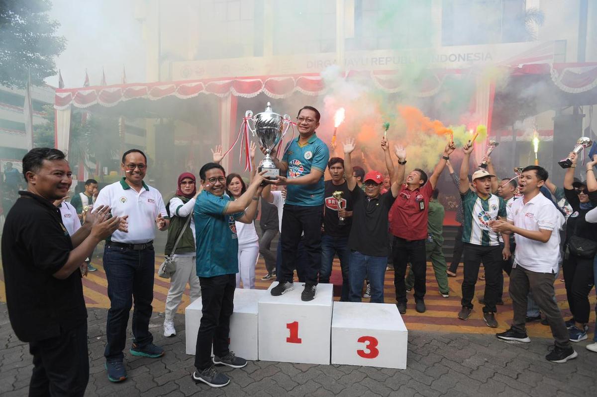 HUT RI, Mendes PDTT: Semangat Nasionalisme Keluarga Kemendesa Kian Tinggi