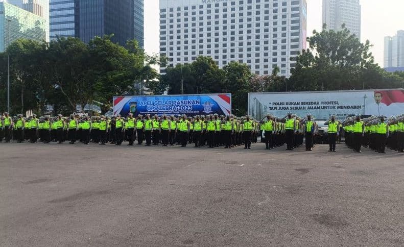 Polda Metro Jaya Kerahkan 2.939 Personel saat Operasi Zebra 2023