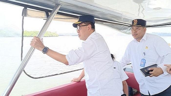 Pantau Pembangunan Bakal Pelabuhan IKN, Begini Respons Menhub Budi