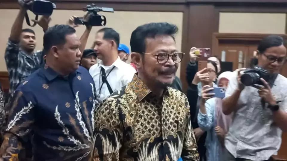 SYL Ngaku Sulit Bernapas di Rutan KPK, Minta Dipindahkan ke Rutan Salemba