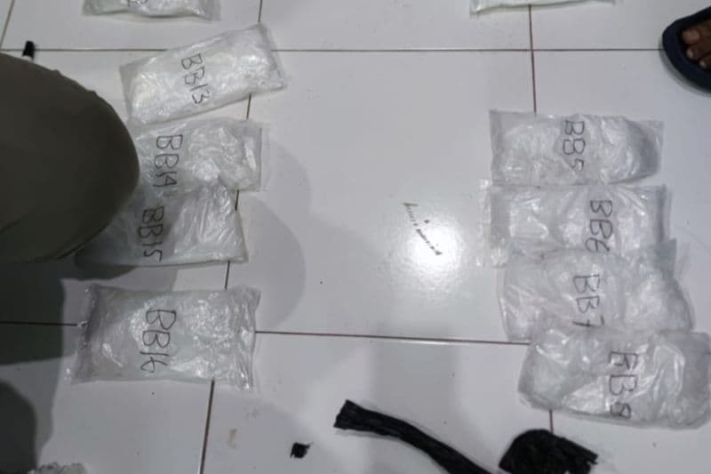 Mau ke Makassar, 4 Penumpang di Bandara Juwata Tarakan Kedapatan Bawa Sabu