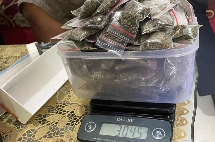 Bersinergi, Bea Cukai dan Polri Gagalkan Pengiriman Ganja ke Ternate