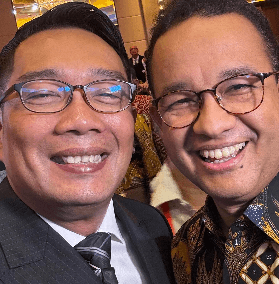Ridwan Kamil Unggah Selfie Bareng Anies di Instagram: Ketemu Sahabat Lama