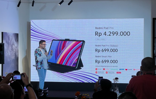 Xiaomi Redmi Pad Pro Rilis di Indonesia, Yuk Cek Harga dan Spesifikasinya