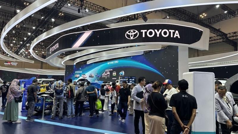 Toyota Kantongi Ribuan Surat Pemesanan Kendaraan di GIIAS 2024