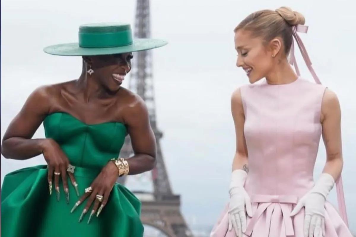 Ariana Grande dan Cynthia Erivo Tampilkan Karakter "Wicked" di Paris