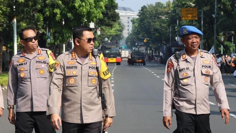 Ada Aksi di Patung Kuda Monas, Polisi Kerahkan 1.949 Personel