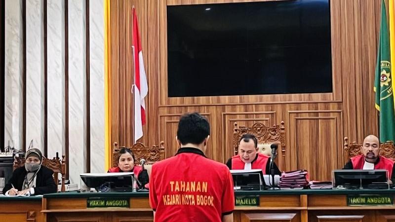 Pria di Bogor Bunuh Pacar Divonis 14 Tahun Penjara