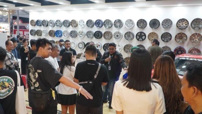 Dilirik Pabrik Besar, HSR Wheel Sering Digunakan Pameran Otomotif Show Cars