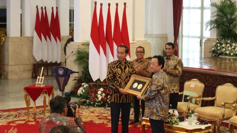 Presiden Jokowi Terima Penghargaan Tertinggi Bidang Pangan dari FAO
