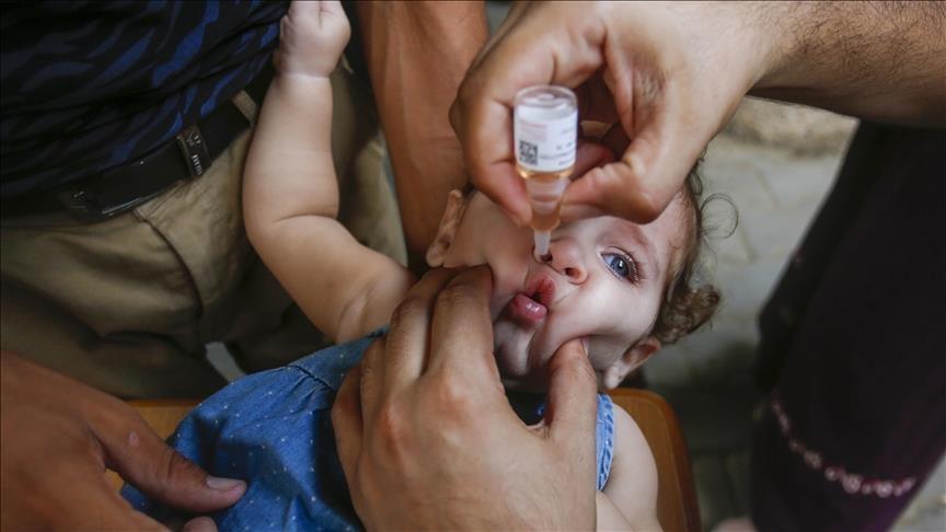 Vaksinasi Polio Berlanjut di Gaza Meski Didera Serangan Israel