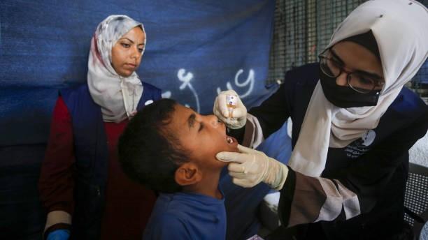 Lebih dari 72 Ribu Anak Palestina di Bawah 10 Tahun Divaksin Polio
