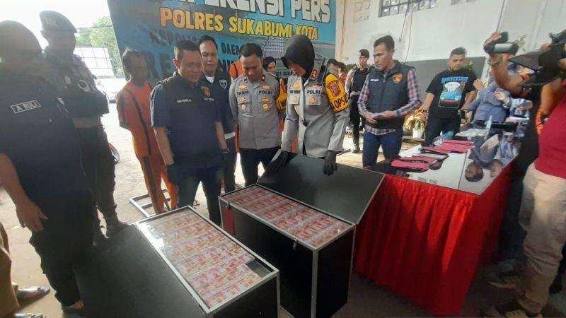 Komplotan Penipu Modus Gandakan Uang Ditangkap di Sukabumi, Kerugian Capai Rp1 Miliar