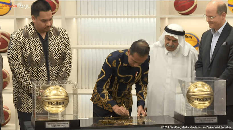 Jokowi Bahagia FIBA Punya Kantor Resmi di Jakarta