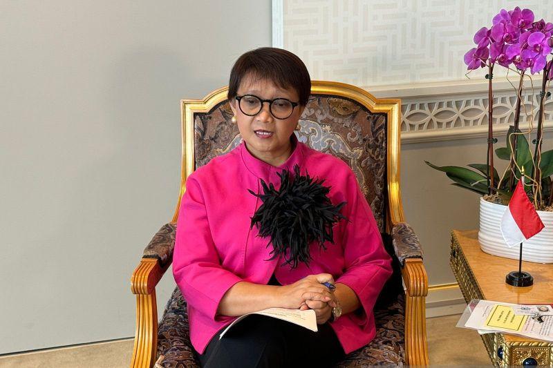 Menlu Retno Beri Tanggapan Terkait Wafatnya Pemimpin Hizbullah