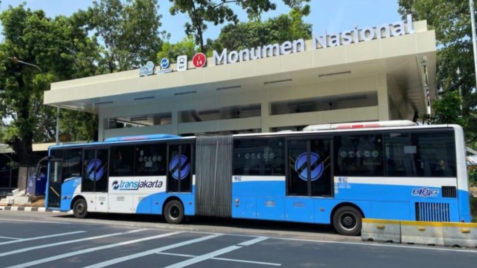 TransJakarta Resmi Buka Rute Bus 14A Tujuan Monas-JIS
