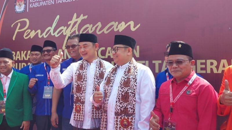 Paslon Mad Romli-Irvansyah Janji Modal Usaha untuk Masyarakat Tangerang
