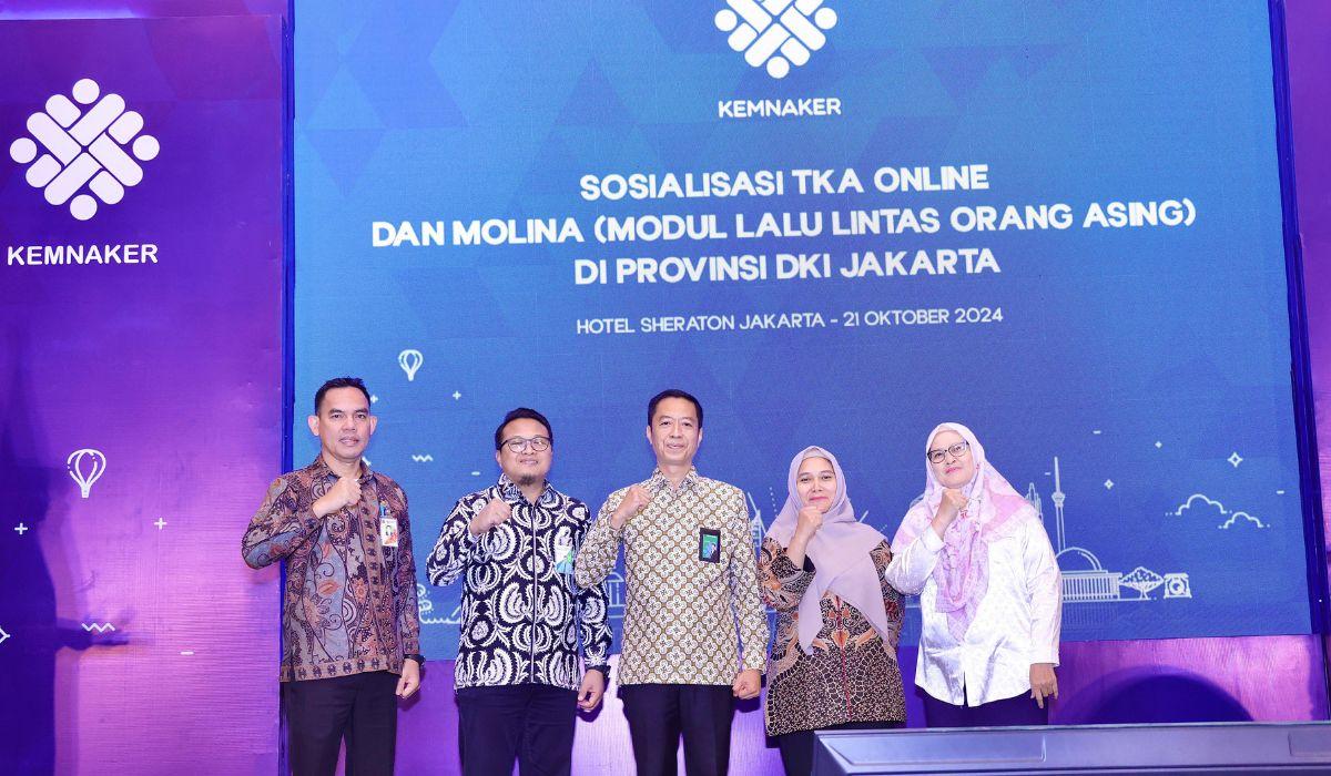 Kemnaker Gelar Sosialisasi TKA Online dan Molina