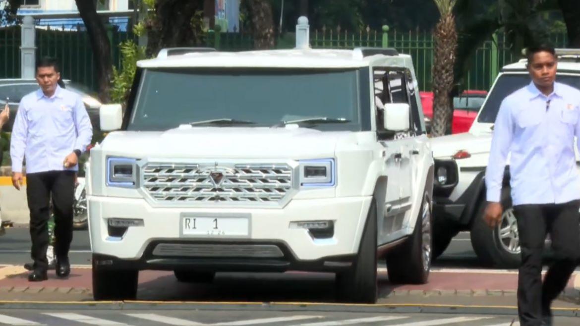 Perubahan Pelat Nomor Mobil Kepresidenan Prabowo Subianto: Dari 'Indonesia 1' ke 'RI 1'