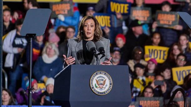 Demonstran Pro-Palestina Interupsi Kampanye Harris di Michigan