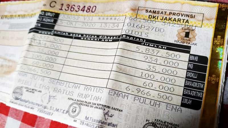 Hore! Warga Jakarta Bebas Bea Balik Nama Kendaraan Bekas