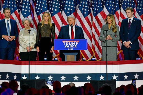 Trump Janji Pimpin 'Era Keemasan Amerika' dalam Pidato Kemenangannya