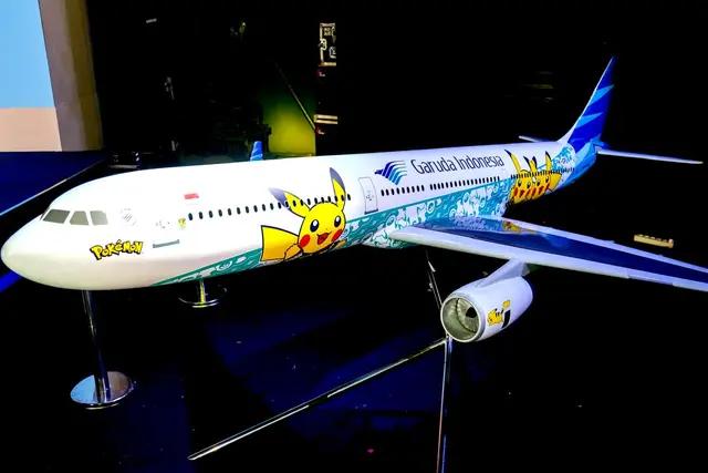 Wamenekraf: Livery Pikachu Berbatik Garuda Indonesia Wujud Kolaborasi IP Lokal dan IP Global