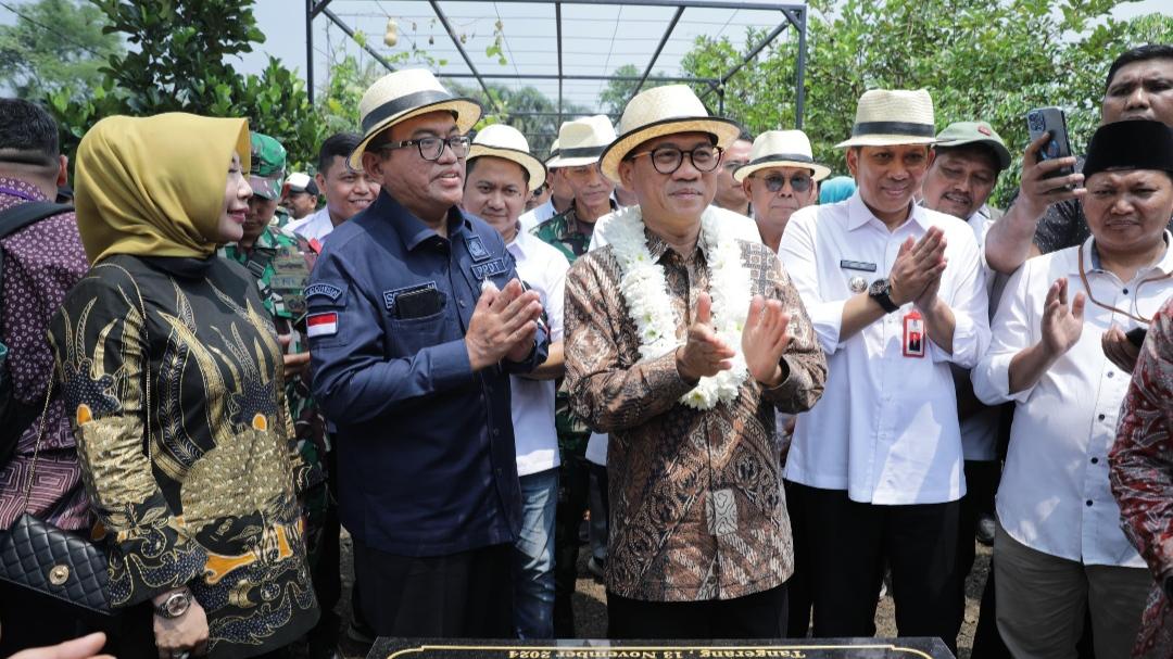 Resmikan Edu Wisata, Mendes Yandri Harap Pemaksimalan Potensi Desa Sodong