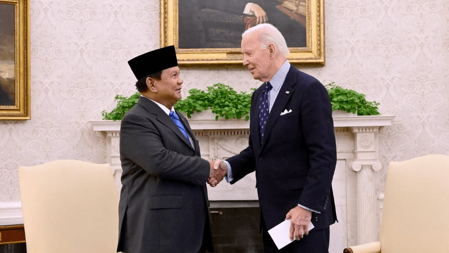 Intip Obrolan Presiden Prabowo-Biden di Gedung Putih