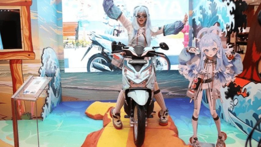 Meriahkan Comic Con 2024, Honda Pamerkan BeAT Modifikasi X Kono Kaneru