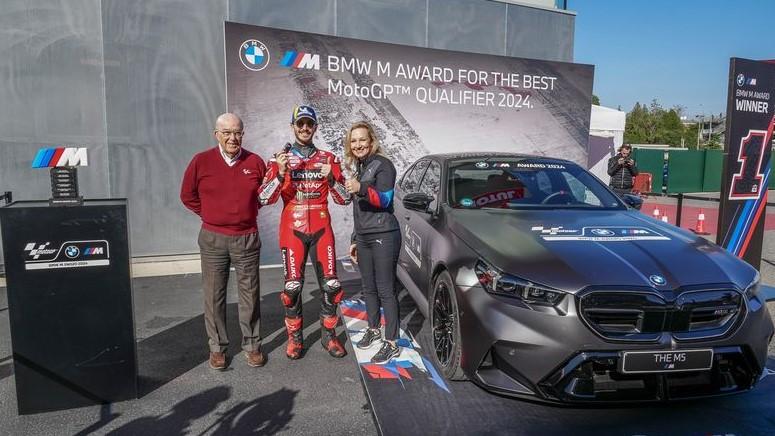 Bagnaia Dapat Mobil BMW M5 Meski Gagal Juara Dunia, Hadiah Pebalap Kualifikasi Terbaik