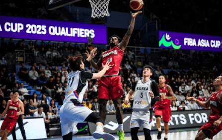 Timnas Basket Indonesia Kalah dari Korea Selatan di Kualifikasi FIBA Asia Cup 2025