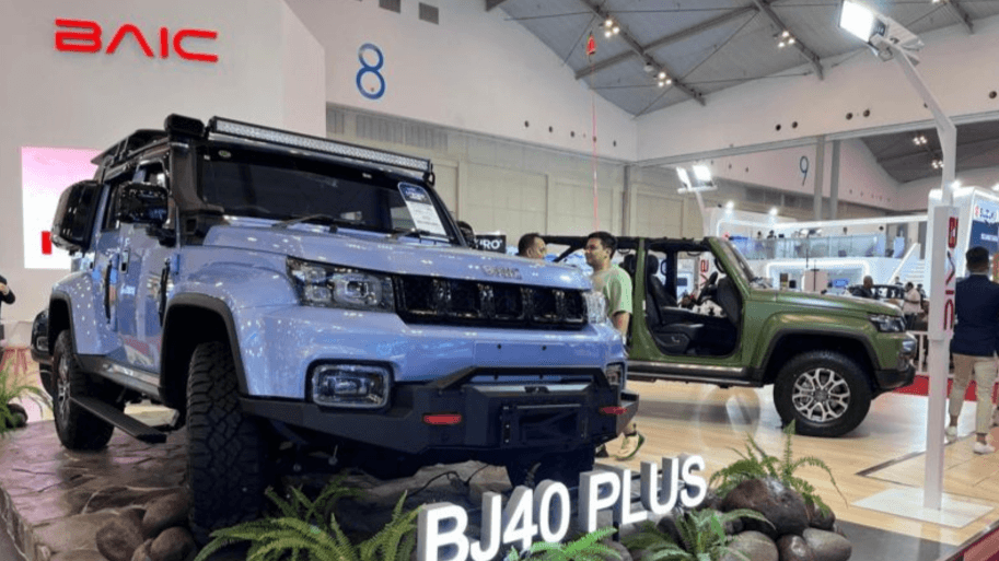 BAIC X55 dan BJ40 Mejeng di GJAW 2024, Siap Puaskan Penggemar Offroad