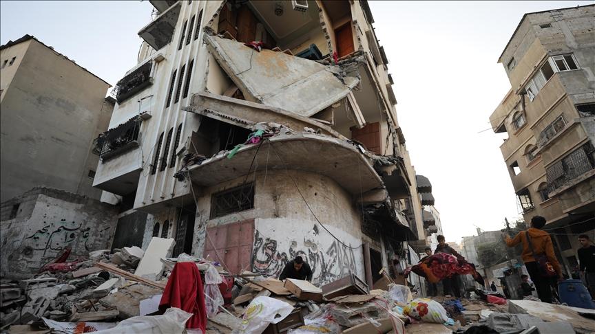 Serangan Berlanjut, Militer Israel Hancurkan Rumah-rumah Warga Gaza