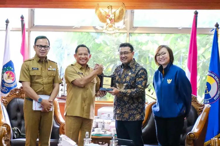 Menekraf Bertemu Mendagri Bahas Penguatan Status Ekraf Jadi Urusan Pemerintahan