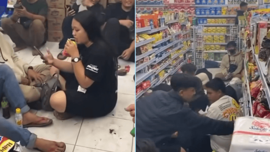Viral! Peserta Klub Motor CB di Nganjuk Bikin Indomaret Rugi Rp4 Juta