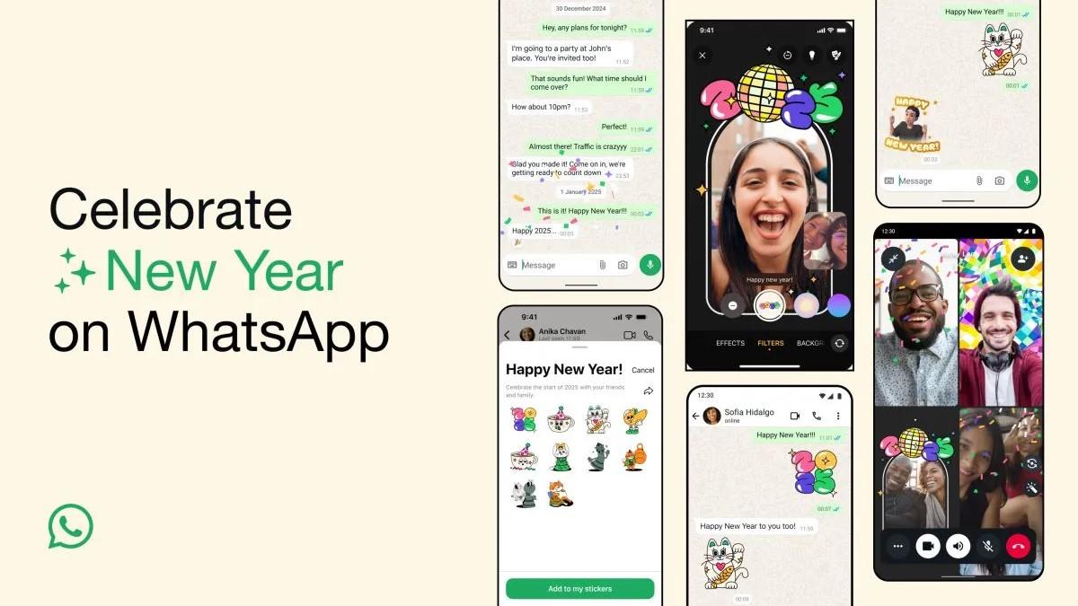 Sambut Tahun Baru, WhatsApp Siapkan Beragam Fitur Seru