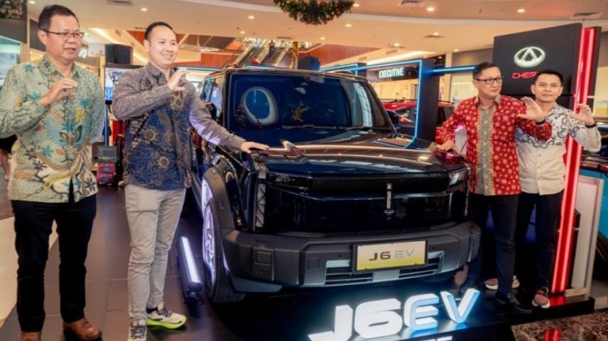 Chery Luncurkan SUV Listrik J6 di Pontianak: Tangguh, Ramah Lingkungan, dan Penuh Gaya