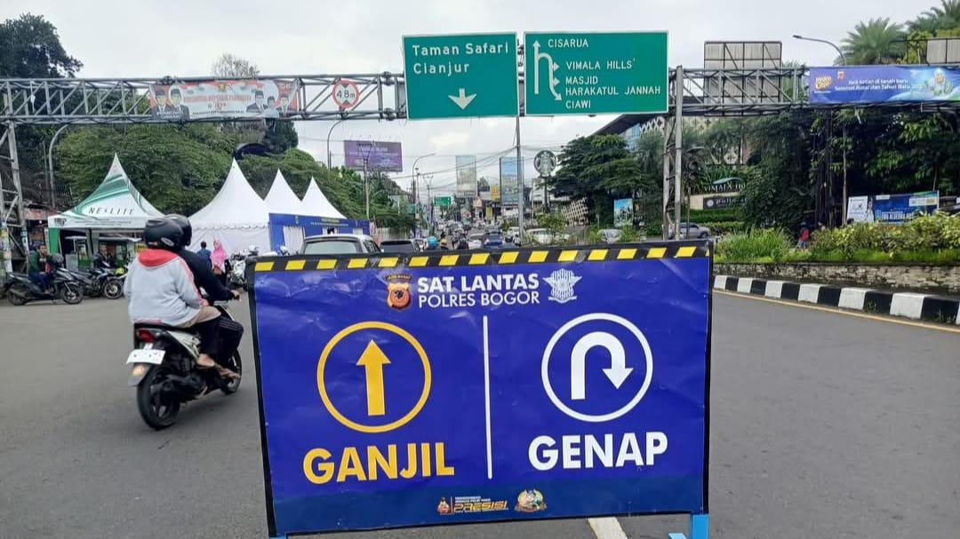 Jangan Lupa! Ganjil Genap Puncak Berlaku Hari Ini, Hindari Terjebak "Macet Horor"
