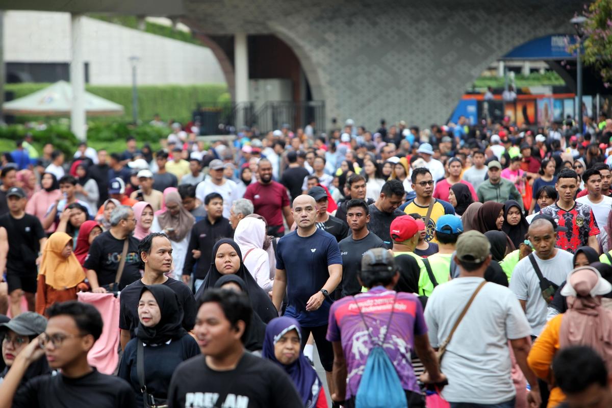 Atmosfer Akhir Pekan Libur Natal