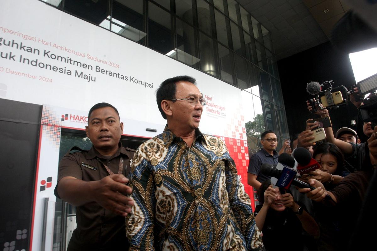 Ahok Jalani Pemeriksaan di KPK Sebagai Saksi