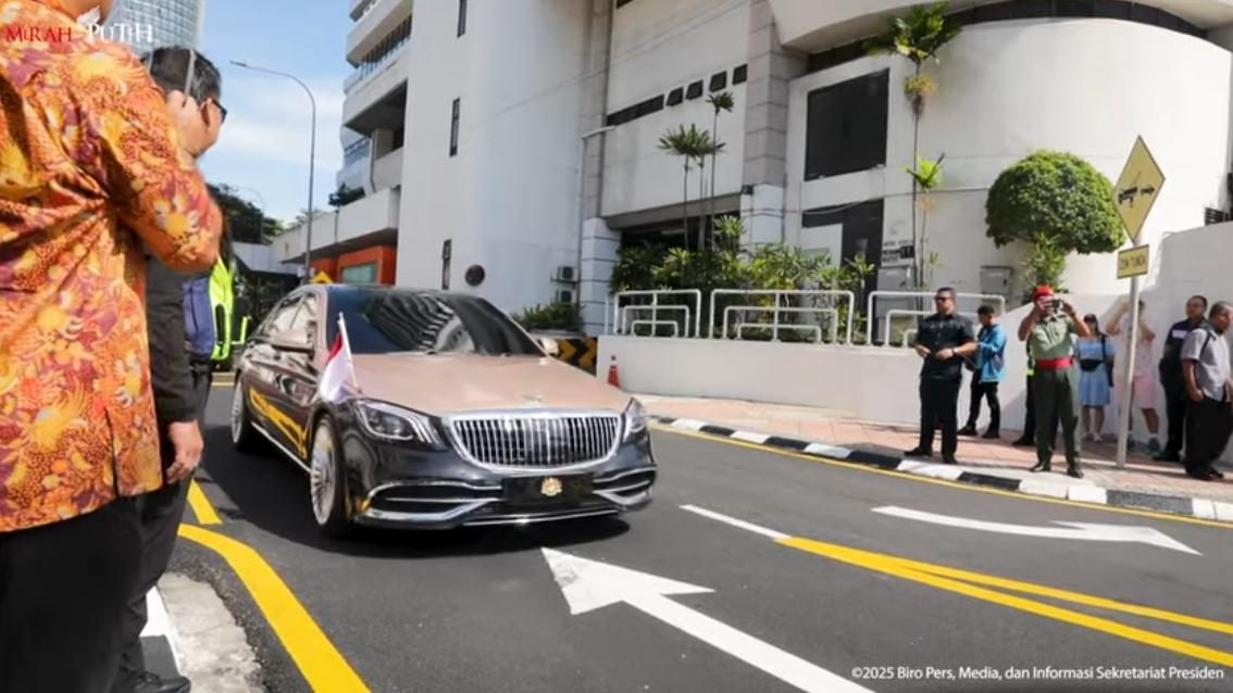 Mercedes Maybach S-Class Jadi Mobil Langganan Presiden Prabowo saat Kunjuangan Luar Negeri, Apa Istimewanya?