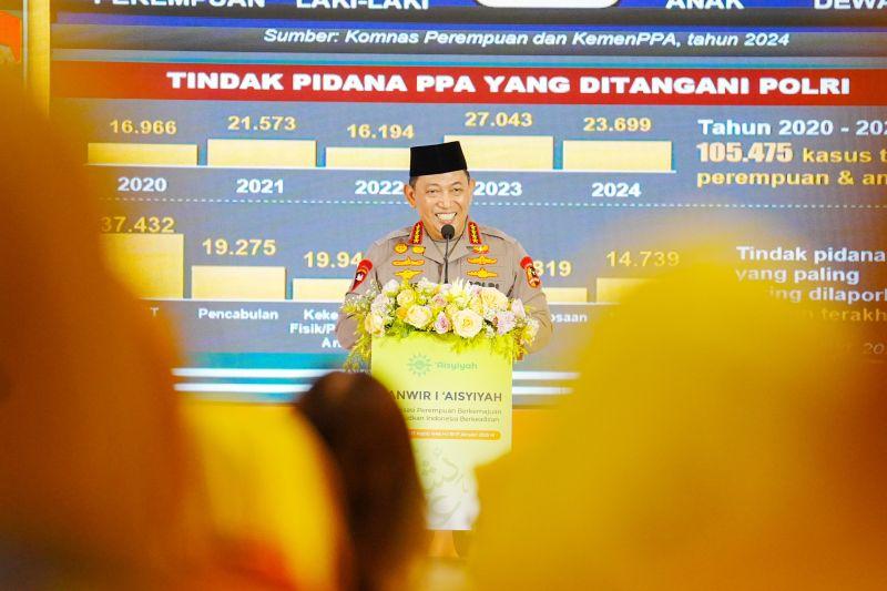 Kapolri Tegaskan Komitmen Dukung Kesetaraan Gender